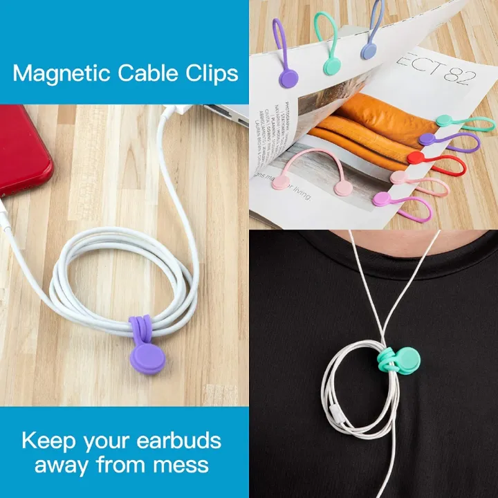 3Pcs%20Packs%20Silicone%20Magnetic%20Cable%20Organizer%20/%20Cable%20Ties%20/%20Earbud%20Cord%20Wrap%20/%20Headphone%20Cord%20Winder%20/%20Cable%20Manager%20Keeper%20Ties%20Straps%20-%20Image%202