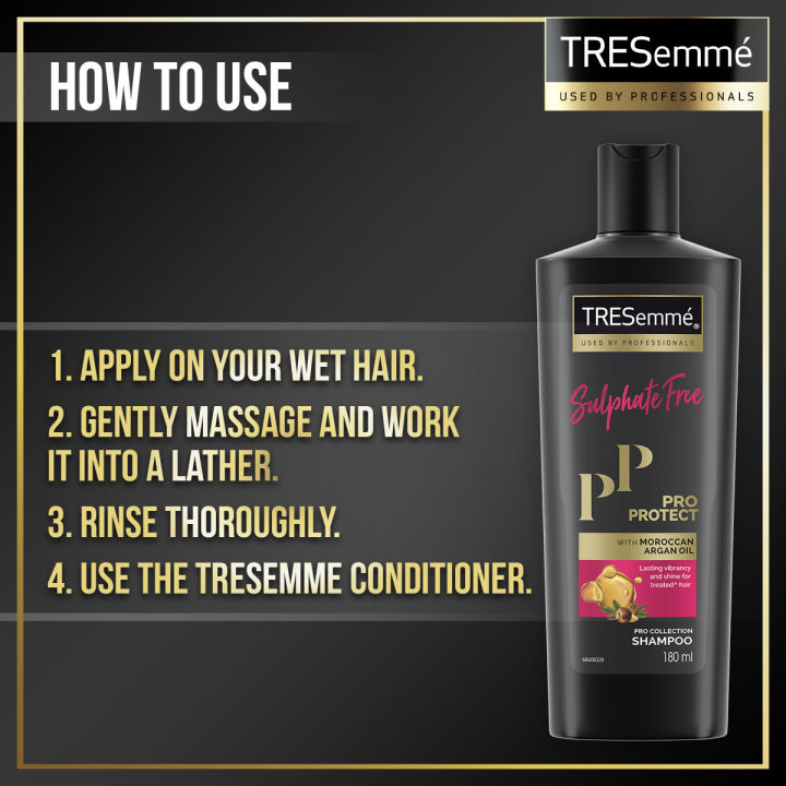 Tresemme%20Sulphate%20Free%20Pro%20Protect%20Shampoo,%20180ml%20-%20Image%203