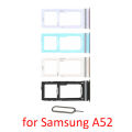 Phone Sim Chip SD Card Tray For Samsung Galaxy A02 A02s A12 A22 A32 A42 A52 A72 4G 5G Phone New SIM Holder Slot Drawer. 