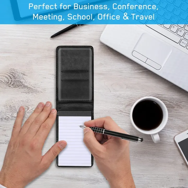 Mini%20Notepad%20Holder%20Included%202%20PCS%20Pen%208%20PCS%20Refillable%20Memo%20Book%20-%20Image%203