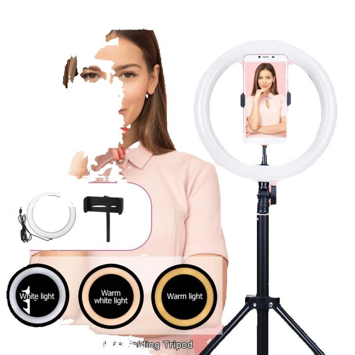 7ft%20Stand%20Tripod%20with%2010%20Inch%20Selfie%20LED%20Ring%20Light%20360%20Rotatable%20Ring%20Light%20with%20Adjustable%20Phone%20Holder%20for%20Studio%20Camera,%20TikTok,%20and%20YouTube%20-%20Image%202