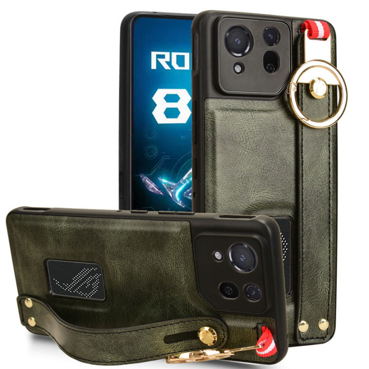 Asus%20ROG%20Phone%208%20Pro%20Phone%20Case,Wristband%20Strap%20Kickstand,handstrap%20Grip%20Loop%20Strap%20Leather%20Case%20for%20Asus%20ROG%20Phone%208%20Pro%20-%20Image%205