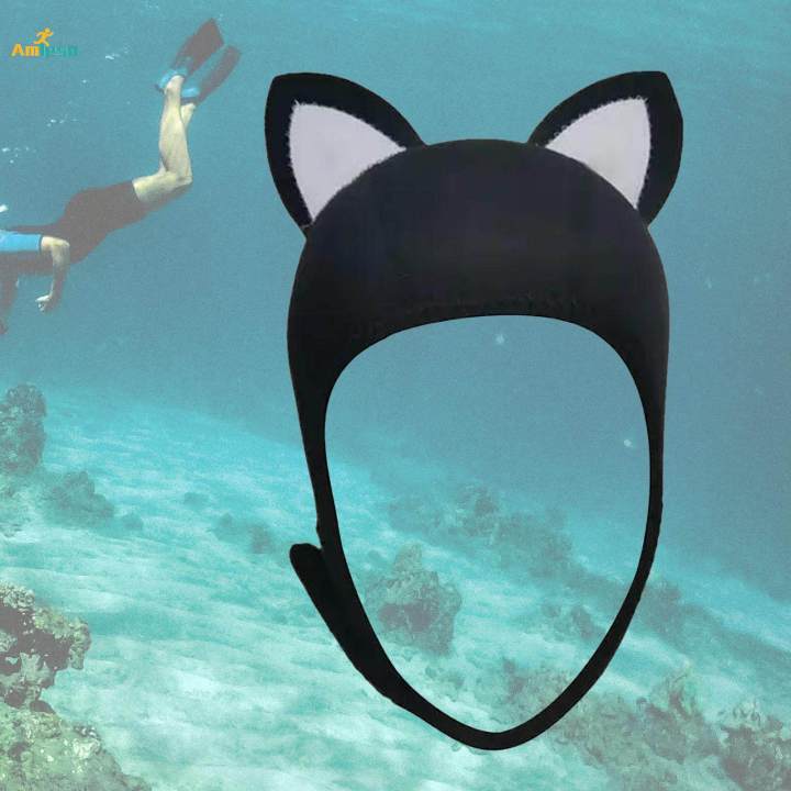 Scuba%20Diving%20Hood%20Cap%203mm%20Neoprene%20Hood%20Headgear%20Head%20Cover%20Thermal%20Hood%20for%20Black%20White%20-%20Image%203