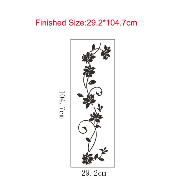 %E3%80%90WEJA%E3%80%91Creative%20Flower%20Vine%20Wall%20Stickers%20Home%20Decoration%20For%20Children's%20Room%20Fridge%20Living%20Room%20Art%20Wallpaper%20Peel%20&%20Stick%20Vinly%20Mural%20-%20Image%208