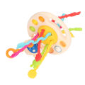 Pull String Sensory Toy Pull String Toy Developmental Fine Motor Skill for Car. 