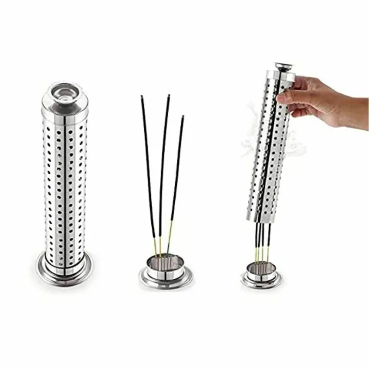Stainless%20Steel%20Round%20Sturdy%20Incense%20Stick%20Holder%20Polished%20Stainless%20Steel%202%20Inch%20Diameter%20-%20Image%203