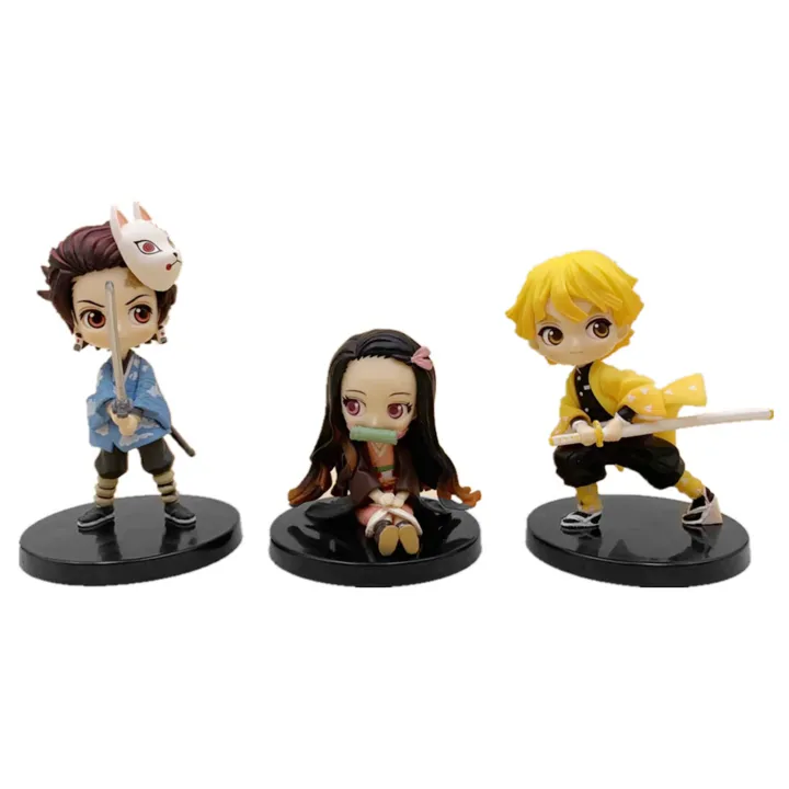 %E3%80%90Dream%20Sailing%20Store%20%E3%80%916%20pcs/Set%20Demon%20Slayer%20Anime%20Cartoon%20Figure%20Desktop%20Model%20-%20Image%203