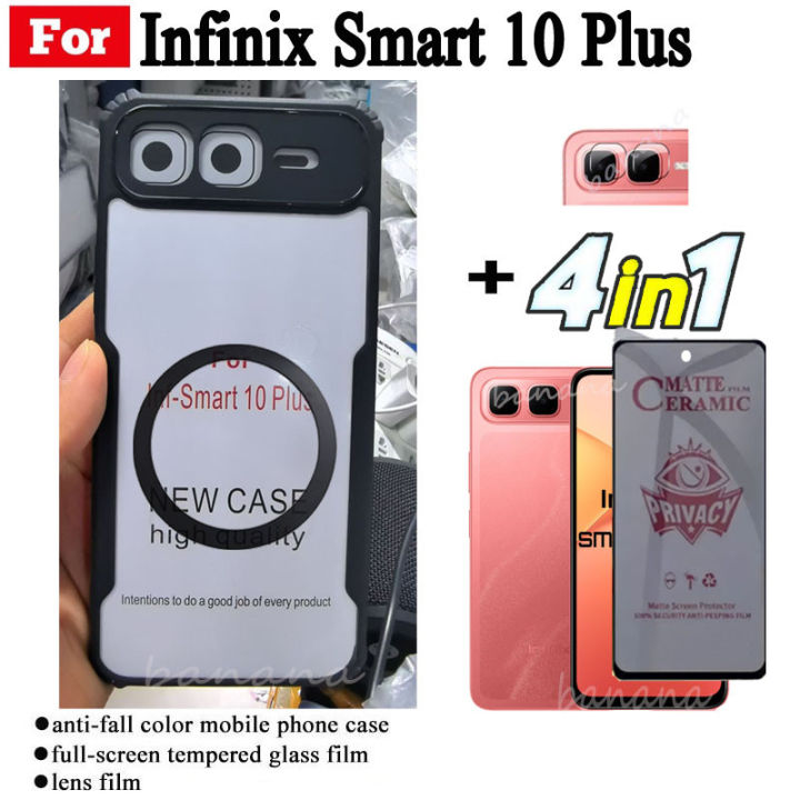 4%20in%201%20Infinix%20Smart%2010%20Plus%20Shockproof%20Phone%20Case%20With%20Magnetic%20Wireless%20Charging%20Sticker%20For%20Infinix%20Smart%2010%20X6725%20Anti%20Spy%20Privacy%20Full%20Coverage%20Tempered%20Glass%20+Lens%20Film%20-%20Image%205