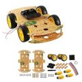 Arduino 4WD Car Chassis Kit, Robot Kit, Robot Car, Smart Chassis Kit With 4 TT Motor, Smart Robot Car Chassis DIY Learning Kit. 