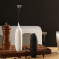 Milk Frother Handheld Cappuccino Maker Coffee Foamer Egg Beater Chocolate Stirrer Mini Portable Food Blender Kitchen Whisk Tool. 