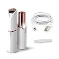 18k Gold Plated Rechargeable Facial Trimmer Frt Finishing Touch Flawlbss or Flawless Hair Remover Machine. 