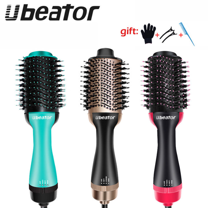 New Version Electric Hair Dryer Blow Dryer Hair Curling Iron Rotating