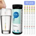 14-in-1 Swimming Pool Water Quality Test Kit Chlorine PH Value Alkalinity Hardness Test Paper Test Strip 50 PCS/Bottle. 