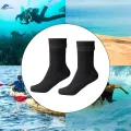 Diving Socks Waterproof Swimming Socks for Kayaking Water Sports Paddling Black XXL 46 to 47. 
