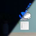 Cute Cat Luminous Wall Sticker For Living Room Girls Bedroom Modern Home Decoration Wall Glow in the Dark Light Switch Stickers. 
