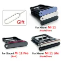 Sim Card Tray Holder For Xiaomi Mi 12 Mi 11T Mi 11 Mi 11 Lite Mi 11 Pro SIM Card Slot Adapter Accessories + Pin. 