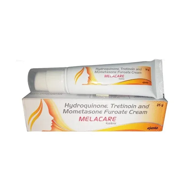 Melacare Hydroquinone Tretinoin and Mometasone furoate Cream 25g
