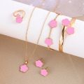 5 Pieces Set Necklace Female Fashion Women's Collar Chain Korean Style Necklaces for Girls Gifts. 