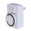 Ac 220v 12 Hour Electrical Mechanical Timer Wall Plug Switch Digital Countdown Timer Socket. 