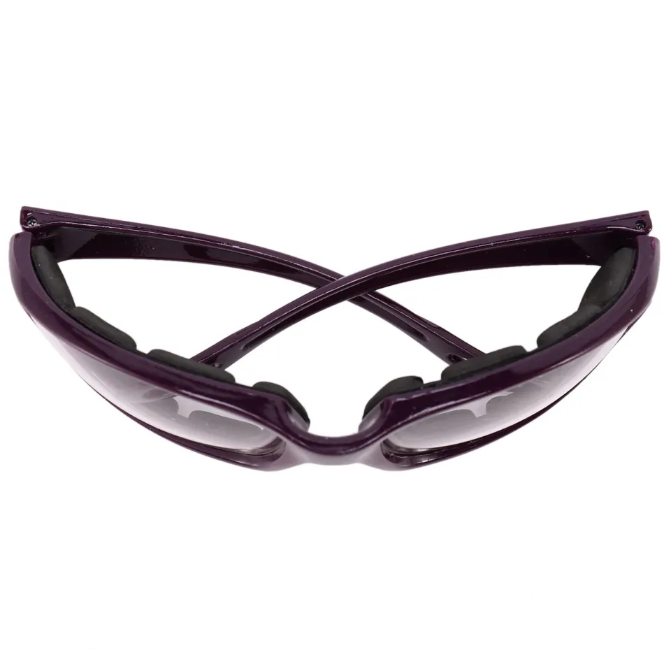 Tears-Free Onion Chopping Goggles – Kitchen Eye Protector – Purple Fashion Design – Stops Stinging & Irritation While Cutting Onions