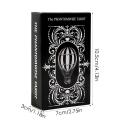 【New Arrivals】【New Arrivals】78Pcs Standard Tarot Decks The Phantomwise Tarot English Version Fate Divination Party Playing Tarot Decks For Gathering Game. 