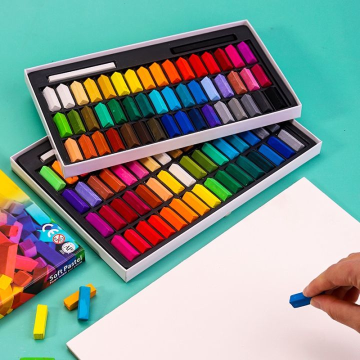 DUKEEN%20Mungyo%20Soft%20Pastel%20Drawing%20Art%20Pastel%2024/32/48/64%20Colors%20Set%20Square%20Mini%20Colored%20Chalk%20-%20Image%204