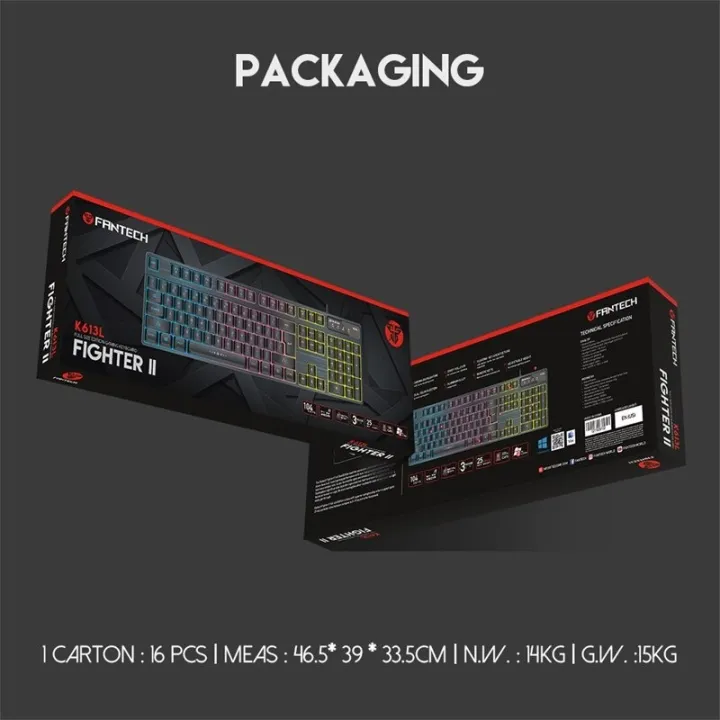 FANTECH%20K613L%20Fighter%20II%20Full%20Size%20Edition%20Gaming%20Keyboard%20-%20Image%207
