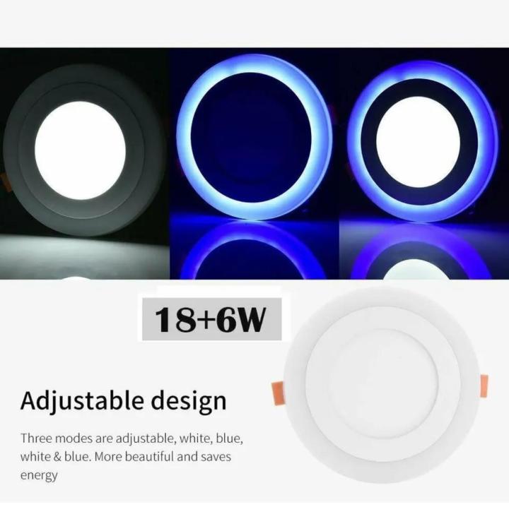 18w%20Two%20Color%20LED%20Blue%20Panel%20Light%20for%20Sunk%20Ceiling%20ROUND%20(3%20steps)%20(18+6)%20W%20-%20Image%203