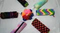 New korean creative pencil pouch gredient color fashon cute pencil case for kids. 