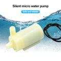 Mini Water Pump 3-6 V DC Water Pump - Aquarium, Fish Tank and for Academic & Non Academic DIY Projects with  Arduino and ESP Projects - Models Submersible and Non Submersible Mini Water. 