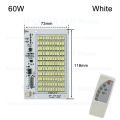 LED Light Board White 20W 40W 60W 100W 200W SMD 5730 Solar Light Source Panel For Outdoor Garden Lamp Remote Control Floodlight. 