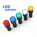 ANDELI LED Indicator Light 220V-240V 22mm Panel Mount LED Power Electronic Indicator Pilot Signal Light Lamp AD16-22. 