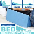 【BestGO】Bed Wedge Pillow Foam Body Positioner Elevate Support Back Neck Pain Leg Rest. 
