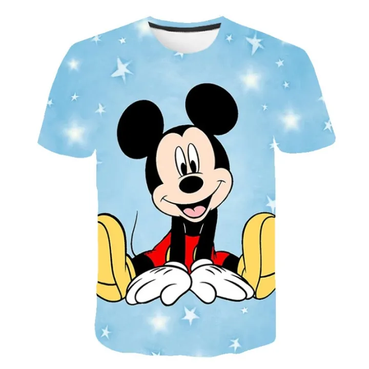 Cartoon%20Disney%20Mickey%20Mouse%20T%20Shirts%20Kids%20Boys%20and%20Girls%202023%20New%20Summer%20Tops%20Tees%20Children%20Short%20Sleeve%20Cartoon%20Casual%20T-Shirts%20-%20Image%207