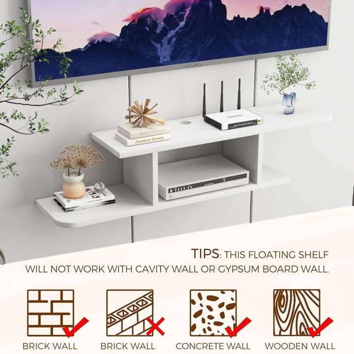 VTEC%20FURNITURE%20Modern%20Wall%20Mounted%20TV%20Stand%20/%20Floating%20Media%20Console%20/%20DVD%20Shelf%20/%20Projector%20Shelf%20-%20Image%205