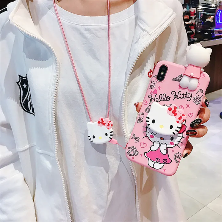 NEW%20A04S%20with%20Rope%202%20A13%20A11%20A1%20A10S%202S%20A03y%20A16%20Kitty%20Hand%20Hello%20Case%20for%20Samsung%20GalaxA15%20A0%20A03S%20A04%20A05S%20A10%20with%20Bracket%20Cover%20-%20Image%202