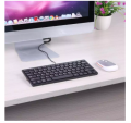 K1000 Mini Wired Keyboard 78 Keys - Black. 