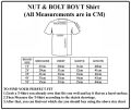 Nut & Bolt Boy T Shirt / Kids Printed Tee / Boys Crew Tee. 