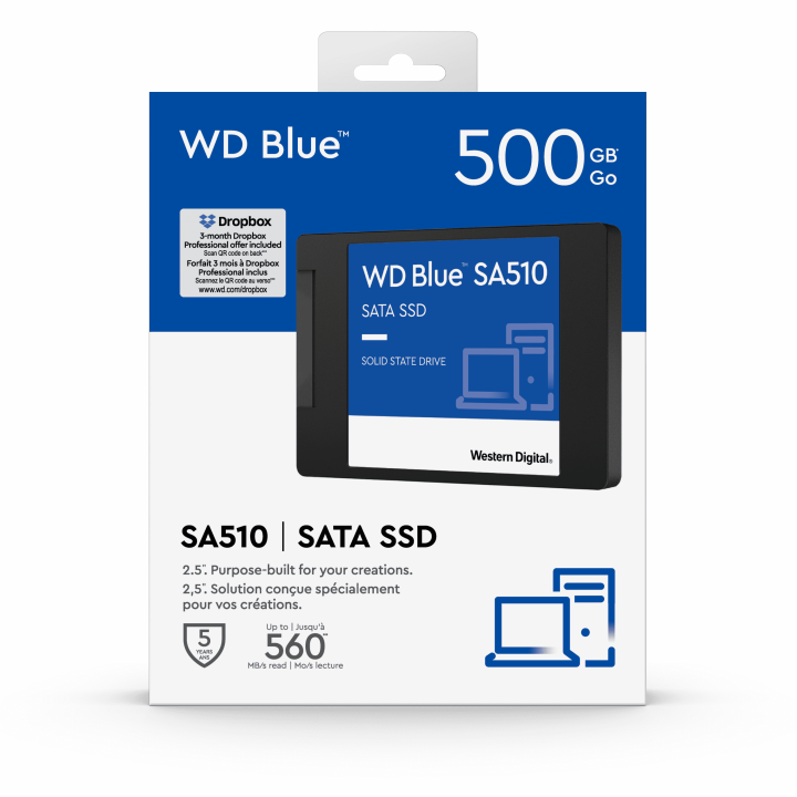 Western Digital Blue 250GB/500GB WD Blue PC LAPTOP SSD SATA III 6 Gb/s - 2.5"