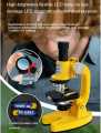MICROSCOPE 0346|LED Lab Microscope Kit For Children Biology Microscope For Schoolboy Home School Science Educational Toy| |Infinity needs|. 