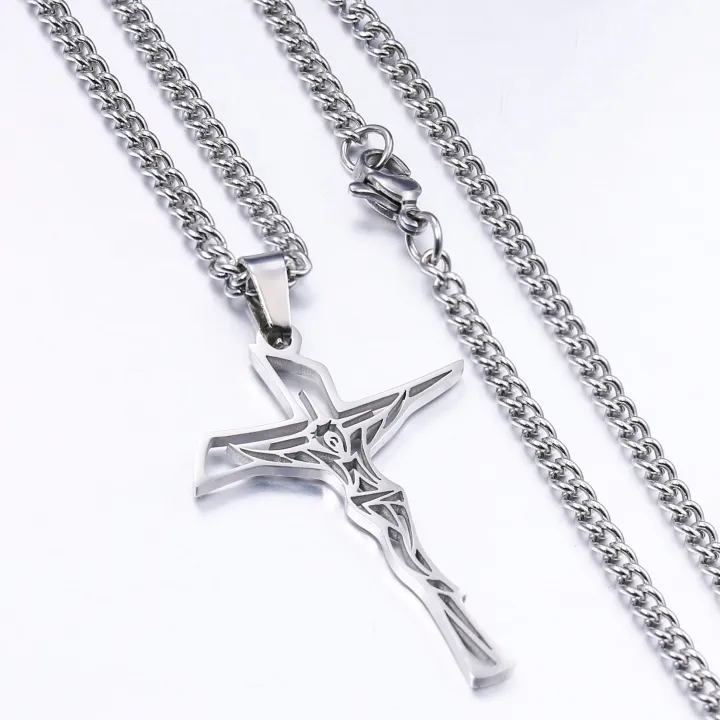 %E3%80%90ALLGOOD%E3%80%91Stainless%20Steel%20%20%20Cross%20Necklace%20For%20Women%20Men%20Chains%20Religion%20Cross%20Pendants%20Choker%20Jewelry%20Prayer%20Baptism%20Gifts%20-%20Image%206