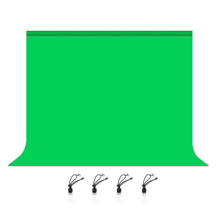 3X2M Photography Background Cloth Studio Live Portrait Cloth Keyless Cloth Multifunctional Photo Background Cloth Easy Install Easy to Use Green
