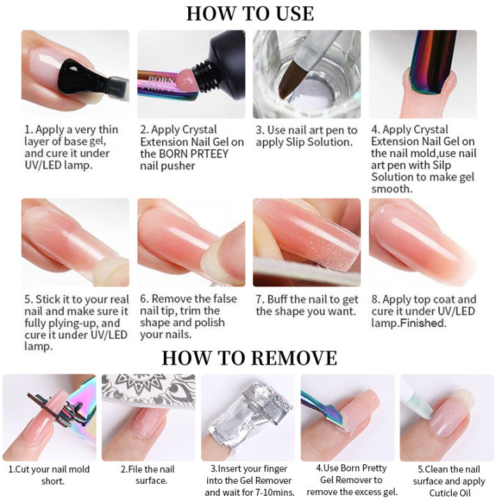 BORN%20PRETTY%20Acrylic%20Gel%20For%20Nail%20Extension%20Milky%20White%20Quick%20Building%20Soak%20Off%20UV%20Gel%20Nail%20Art%20Gel%20Semi-Permanent%20Varnish%20-%20Image%206