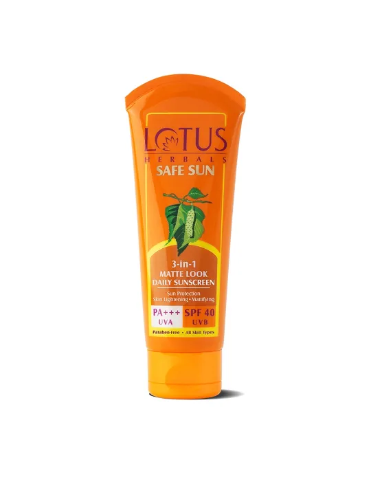 Lotus%20herbals%20Safe%20Sun%203%20in%201%20Matte%20Look%20Daily%20Sunscreen%20Spf%2040%20(50g)%20-%20Image%203