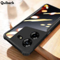 Quiberk for Tecno Pova 5 4G / Pova 5 Pro 5G Case Edge-Reinforced Shockproof Hard Transparent Phone Cover. 
