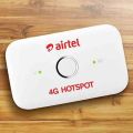 Airtel 4G Hotspot (Any Sim)  – Model - M7  Portable Wi-Fi Data Unlock Device (White). 