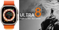 HW8 Ultra Series 8 Smart Watch 2.02 Inches Curved Full Touch Screen Smartwatch Bluetooth Call Blood Pressure Watches With NFC Function Magnetic Wireless Charging. 