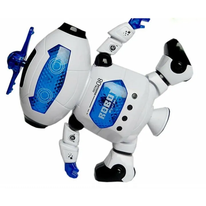 Electronic%20Walking%20Dancing%20Robot%20Toy%20For%20Kids,%20Flashing%20Lights,%20360%C2%B0%20Body%20Spinning,%20Toddlers%20Bosys%20Girls%20Fun%20Toy%20Figure%20-%20Image%204