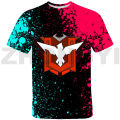 Korean style Free Fire Garena 3D T-shirt for men hip hop vintage streetwear casual funny t shirt kids gift summer short sleeve. 