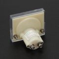 85C1-A DC 0 - 500UA Pointer DC Ammeter Analog Current Panel Ampere Meter for Pressure Regulator Distribution Boxes, Etc. 